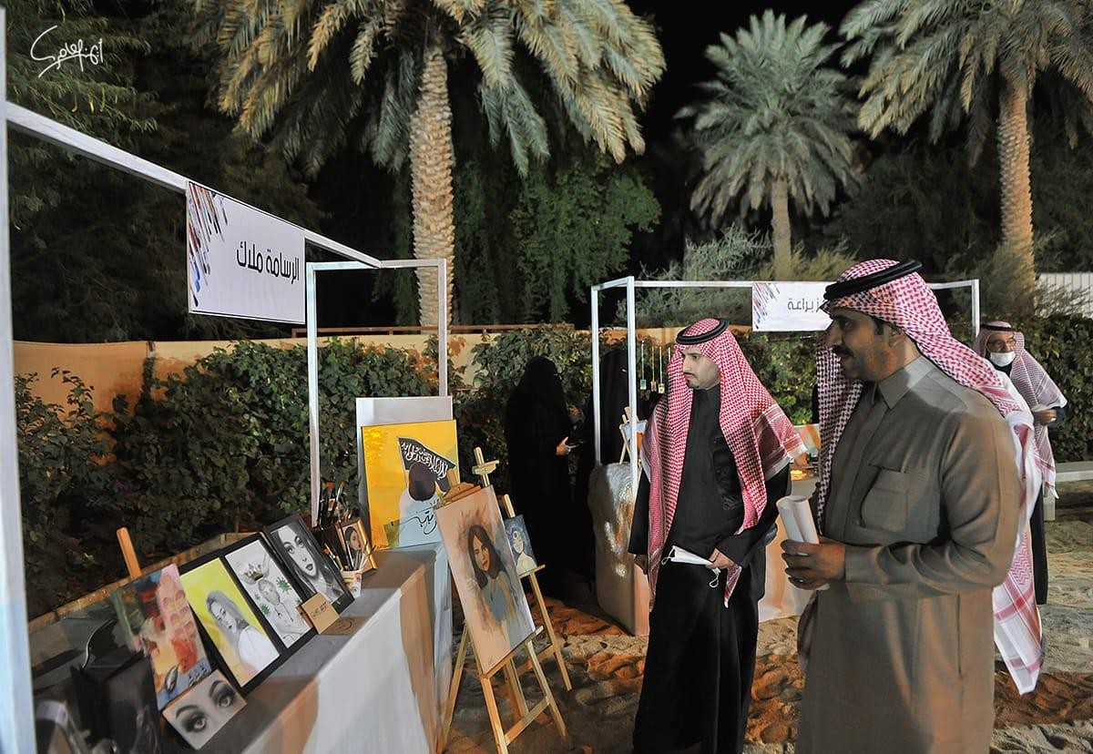 افتتاح معرض (فنان) للفنون والحرف بمحافظة الغاط