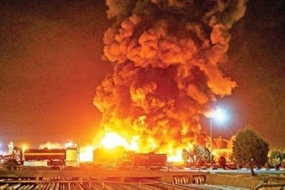 موسم الحوادث.. حريق غامض جديد في إيران