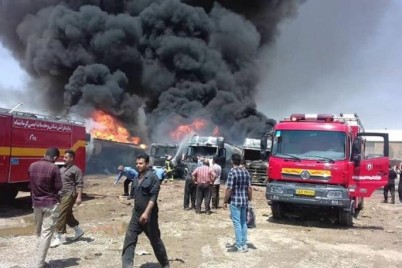 إيران.. 9 مصابين في انفجار داخل مصنع للكيماويات
