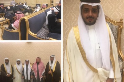 الاستاذ عبدالله الغامدي يحتفل بزواج الشاب خالد في قاعة السلطان بالدمام