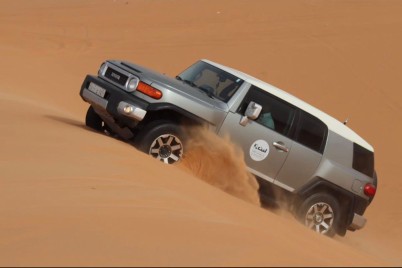انطلاق فعالية "تحدي الصحراء للسيارات " بشرورة