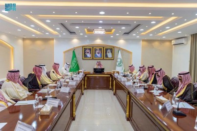 سمو أمير منطقة الجوف يرأس جلسة مجلس المنطقة بمحافظة القريات