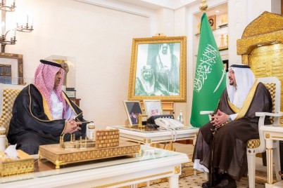 "أمير القصيم" يستقبل أمين عام المركز الوطني لأبحاث الشباب بجامعة الملك سعود