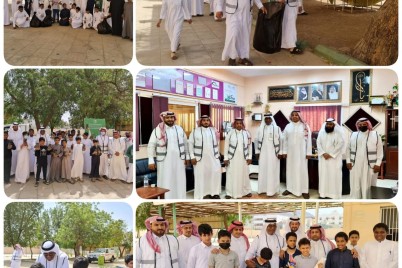 فرع وزارة البيئة والمياه والزراعة بعسير يقوم بزيارة لمدرسة الملك عبدالعزيز النموذجية بمحايل 