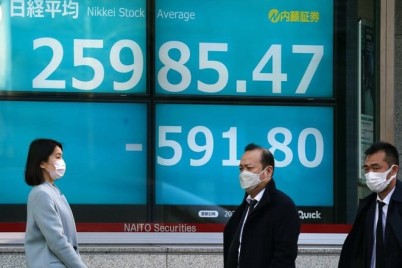 "نيكي" يهبط 2.2% .... و " الأسهم اليابانيه "   عند أدنى مستوى في أسبوعين