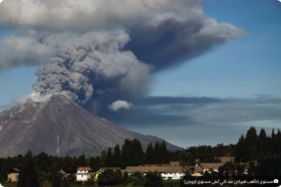 مصرع 11 شخصًا إثر ثوران بركان غرب إندونيسيا
