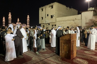 حفل توديع أهالي حي قباء ضمن مشروع توسعة مسجد قباء
