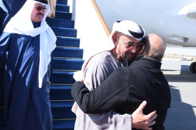 رئيس وزراء دولة الإمارات العربية المتحدة يصل باكستان ويلتقي برئيس الوزراء