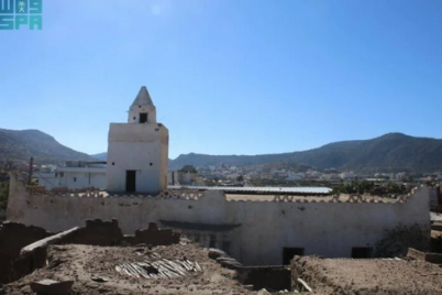 مشروع الأمير محمد بن سلمان لتطوير المساجد التاريخية يُجدد مسجد المسقي بعسير